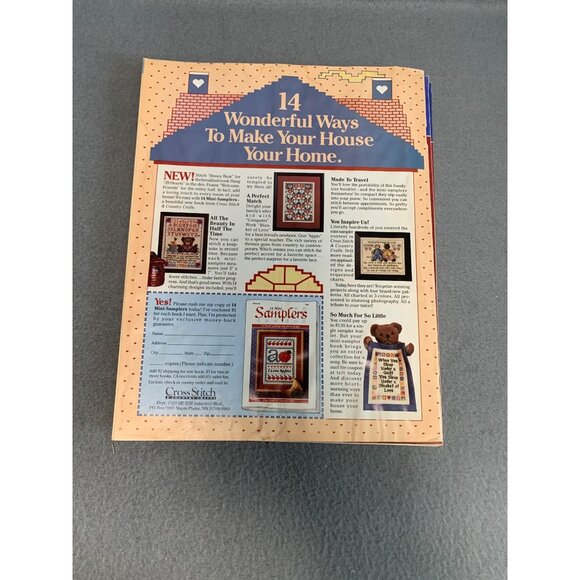 Cross Quick Magazine Premier Issue 80s Cross Stitch Lovers Featuring Patriotic B - Picture 2 of 3